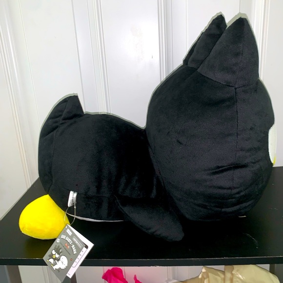 🌟New🌟Super Big Bad Badtz-Maru Napping Pose Japan Exclusive Plush🖤 Almost… - Picture 2 of 10